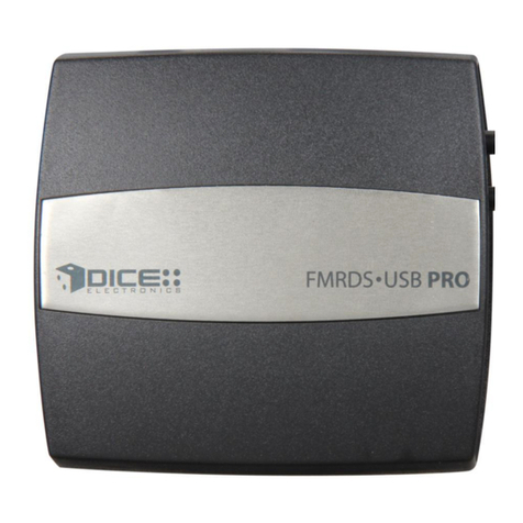 DICE FM-RDS User manual DICE FM-RDS User manual