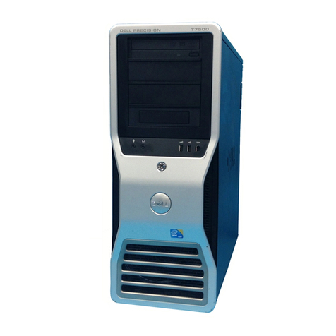 Dell Precision T7500 User manual