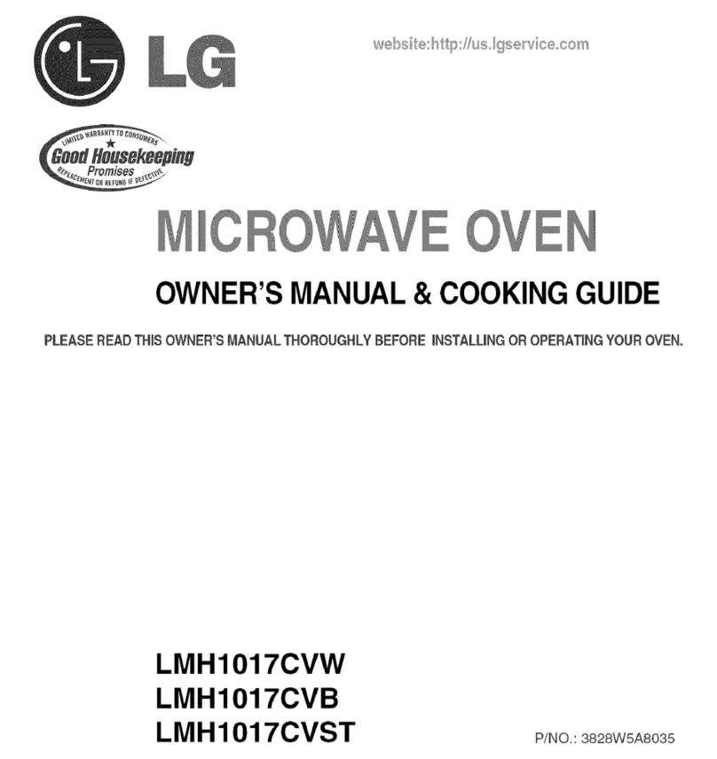 LG LMH1017CVW User manual