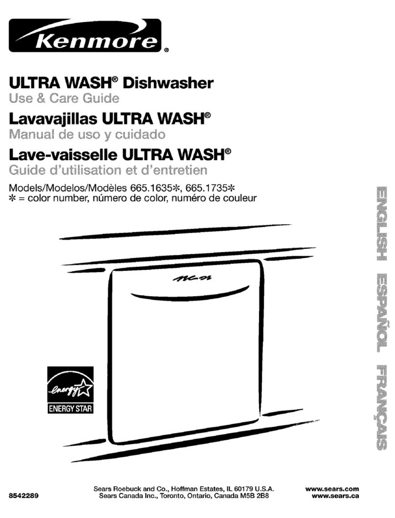Kenmore Kenmore 665.1635 User manual