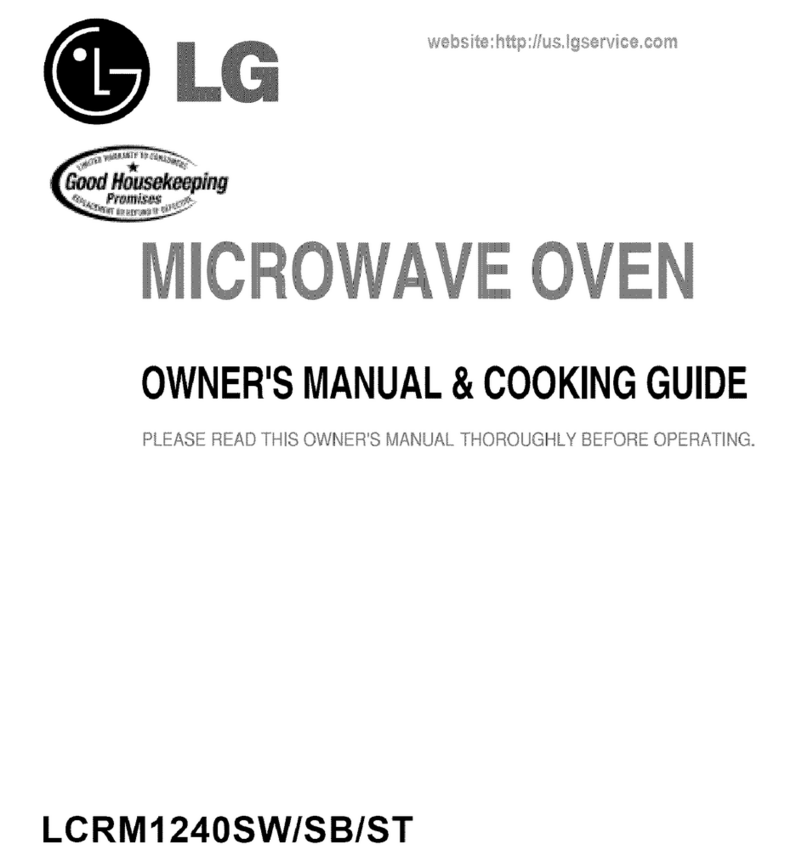 LG LCRM1240SW owner's manual