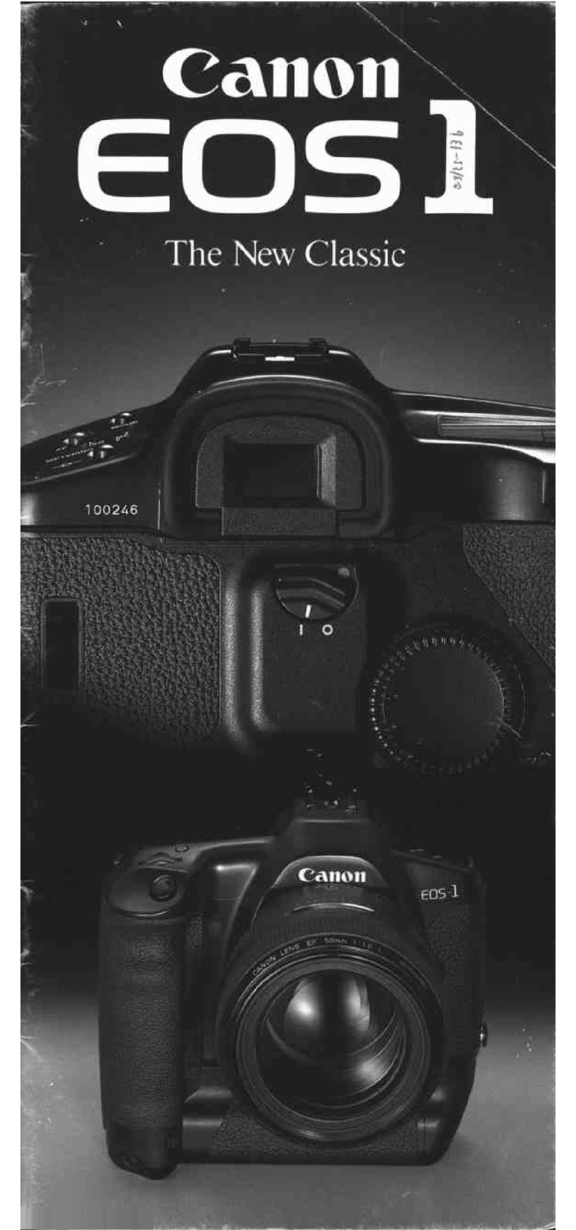 Canon EOS-1 brochure