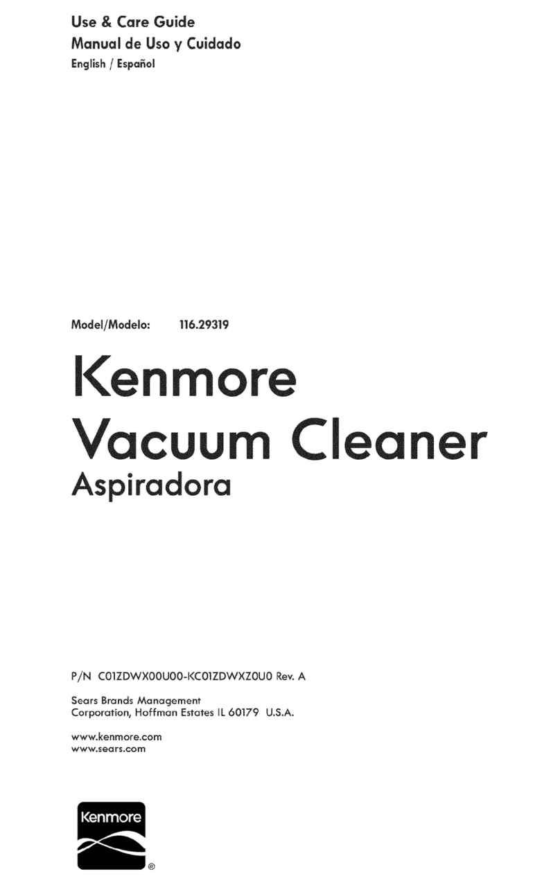 Kenmore 116.29319 Use & care guide