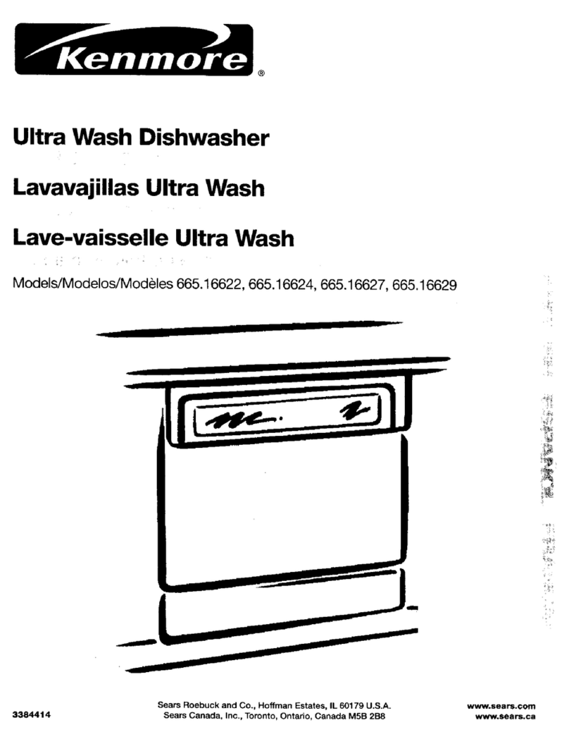 Kenmore 665.16622 User manual