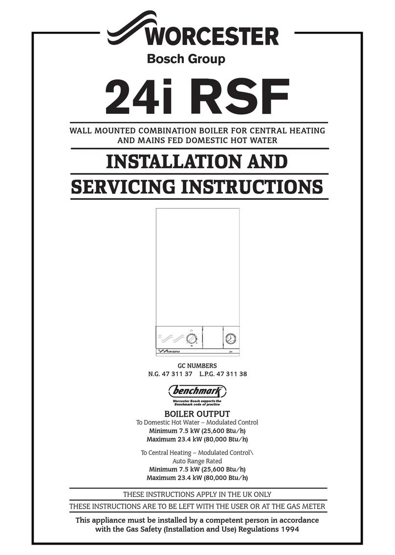 Worcester 24I RSF User guide