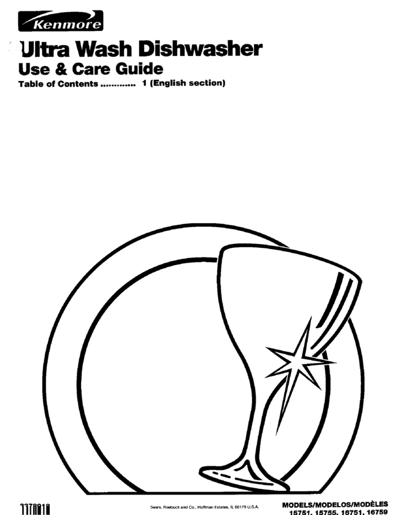 Kenmore 15751 Use & care guide