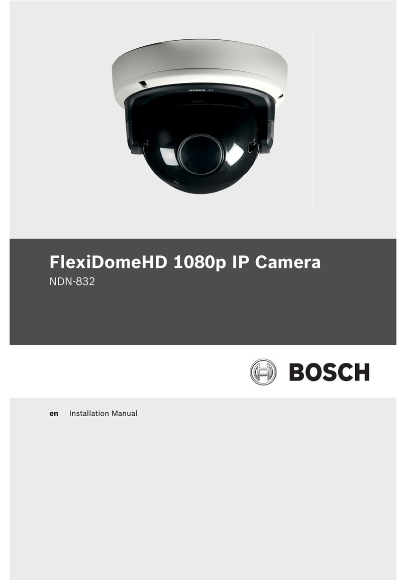 Bosch FlexiDome NDN-832 User manual