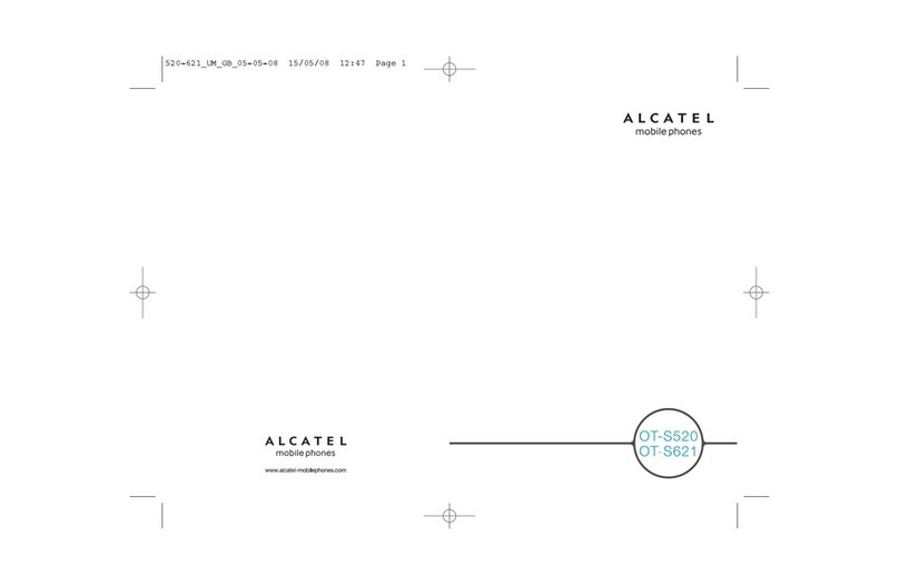 Alcatel OT-S520 User manual