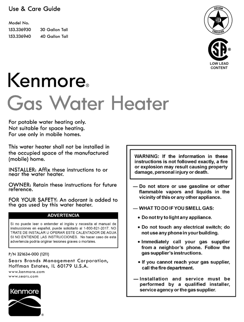 Kenmore 153.336930 Use & care guide