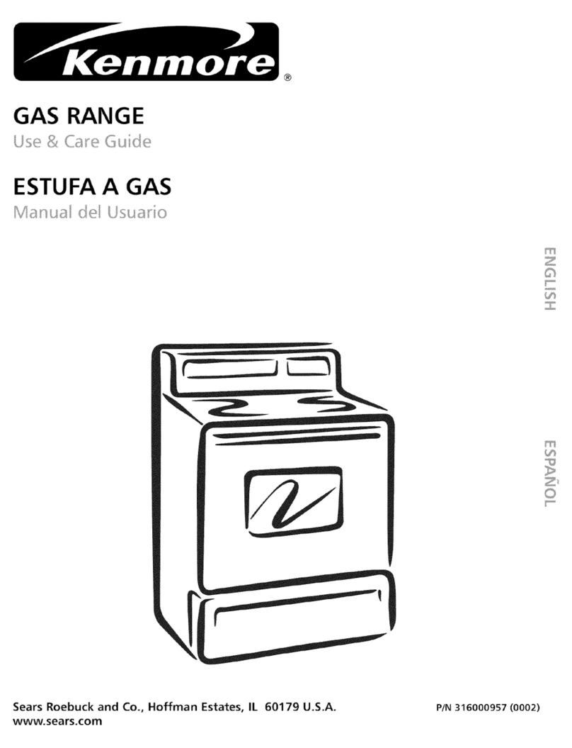 Sears Kenmore Refrigerator User manual Sears Kenmore Refrigerator User manual