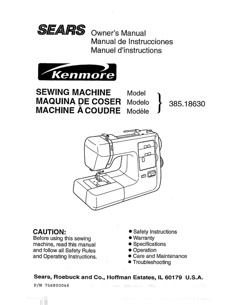 Kenmore Kenmore 385.18630 owner's manual