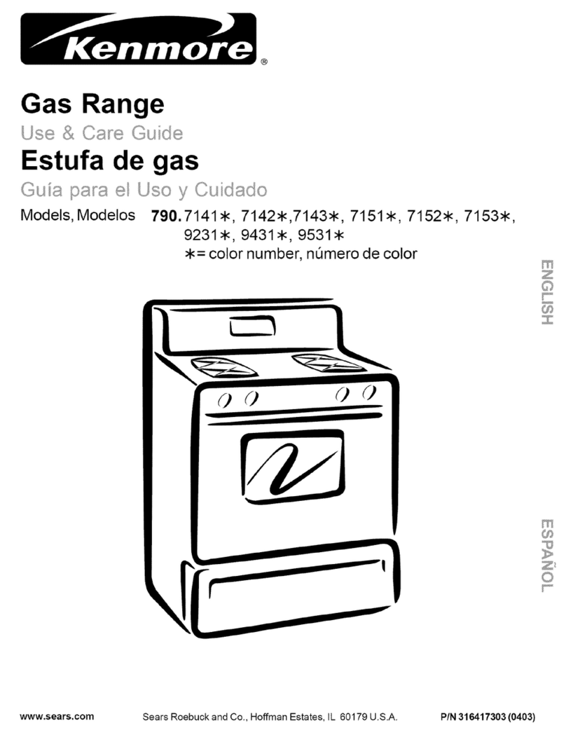 Kenmore Kenmore 90.7141 User manual