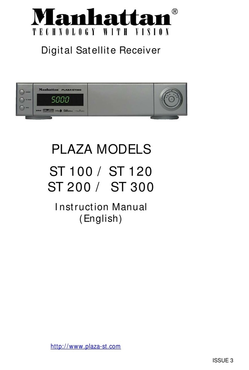 Manhattan Plaza ST 100 User manual
