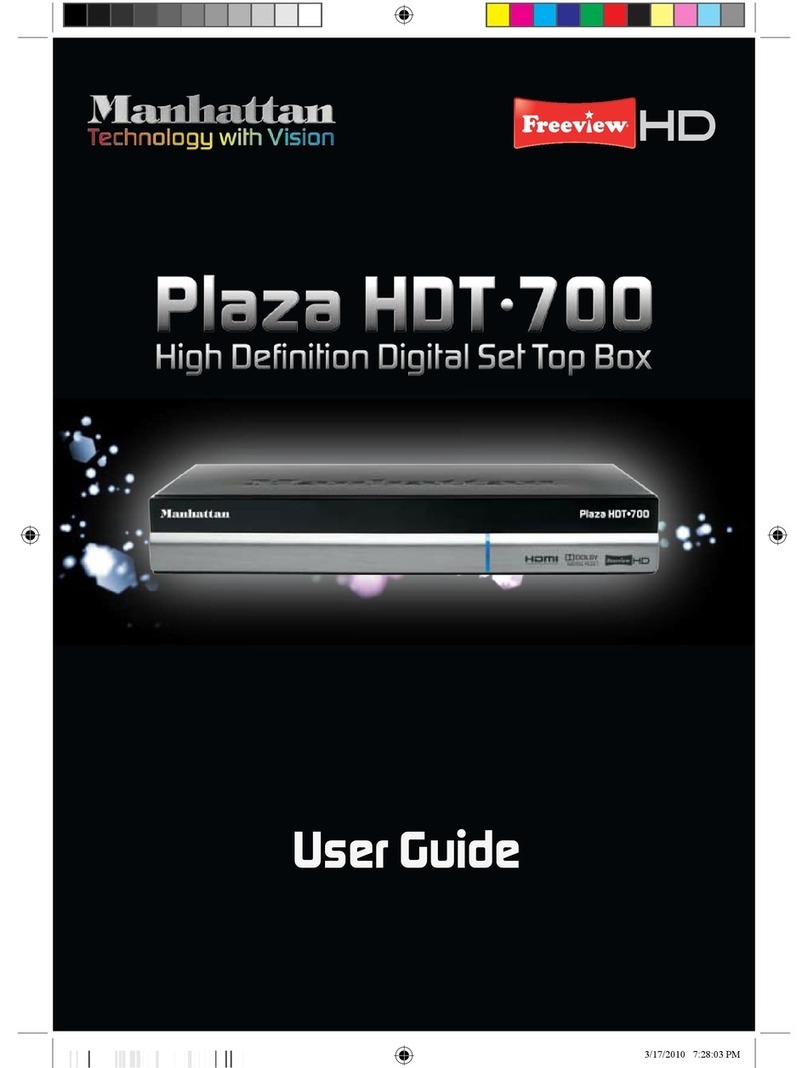 Manhattan Plaza HDT-700 user guide