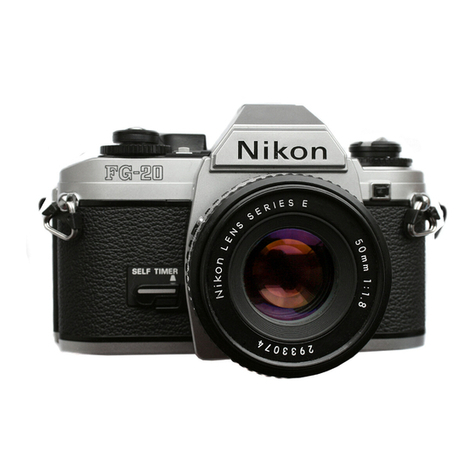 Nikon FG-20 User manual