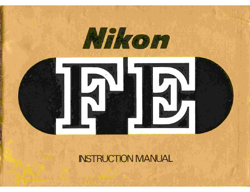 Nikon FE User manual