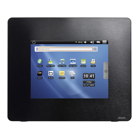 Archos 8 Home Tablet quick start guide