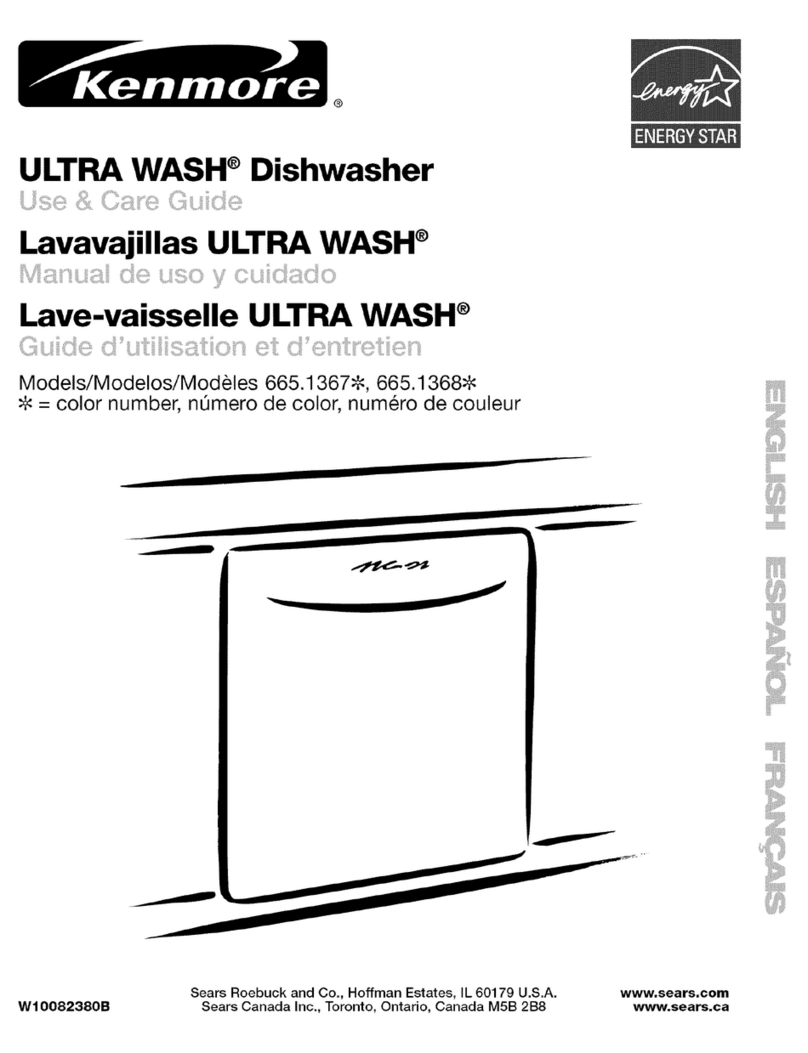 Kenmore 665.1367 Series User manual