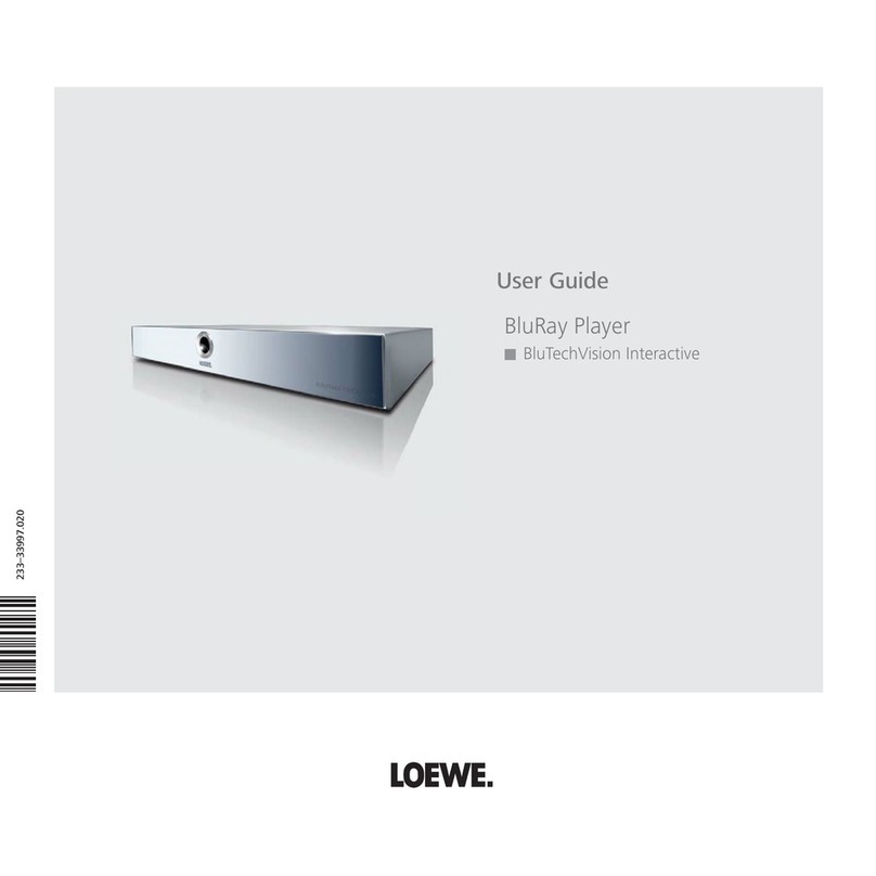 Loewe BluTechVision Interactive user guide