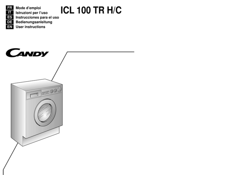 Candy ICL 100 TR H/C User instructions