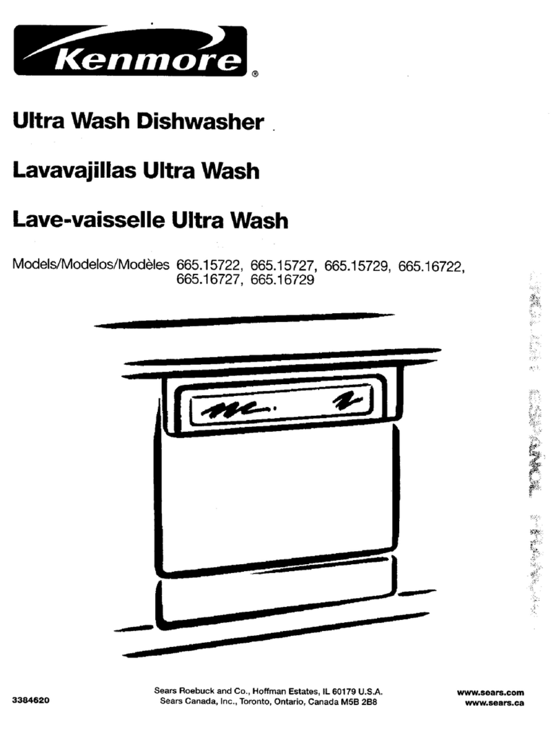 Kenmore 665.15722 Use & care guide