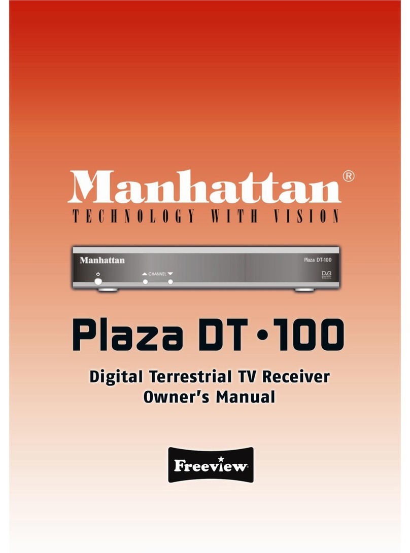 Manhattan Plaza DT-100+ owner's manual