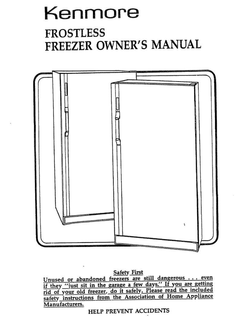 Kenmore 253 Series owner's manual