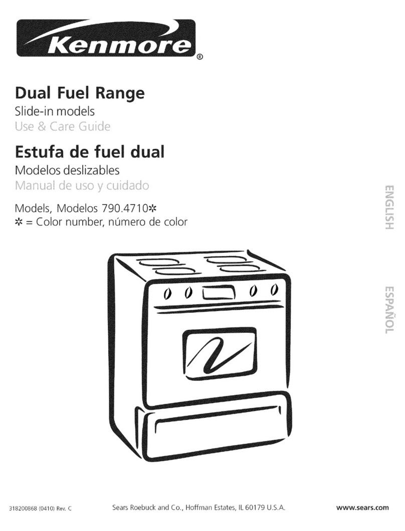 Kenmore Kenmore 790.4710 Use & care guide