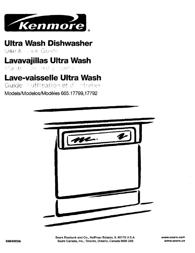Kenmore Kenmore 665.17799 Use & care guide