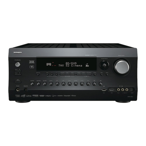 Integra DTR-30.3 instruction manual