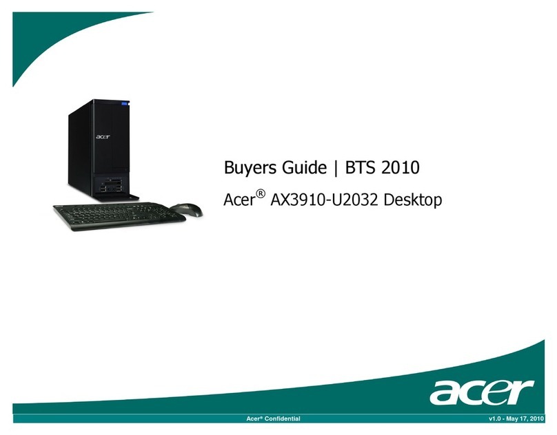 Acer AX3910-U2032 Buyer's guide