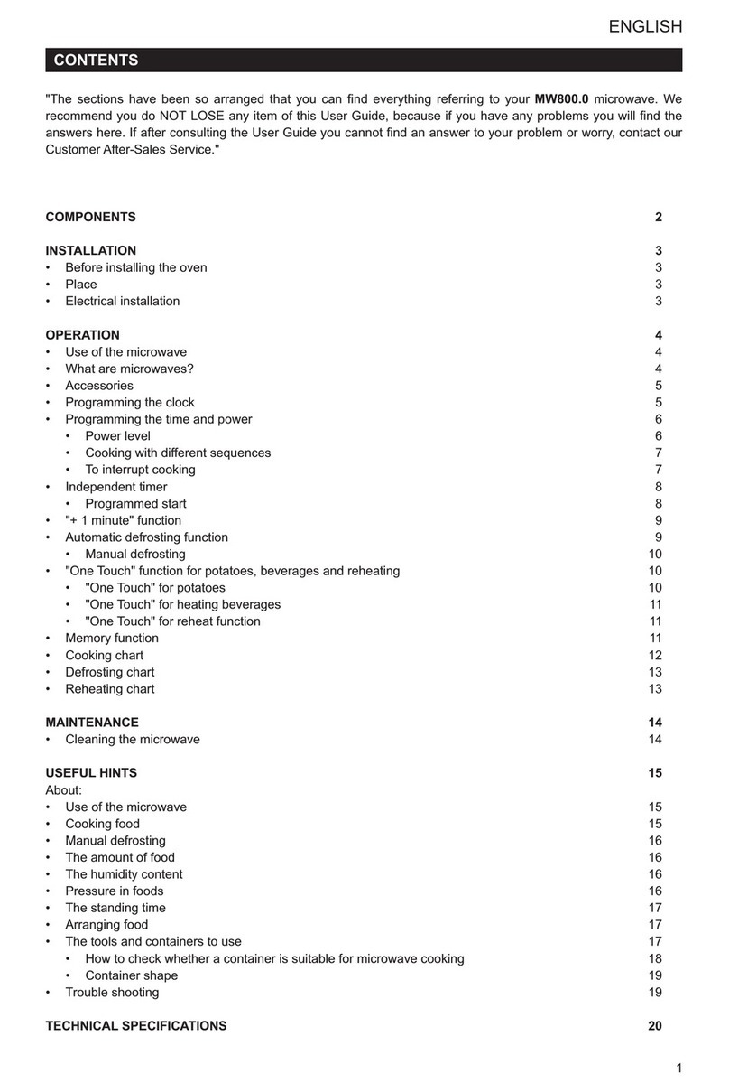 Kuppersbusch MW 800.0 user guide