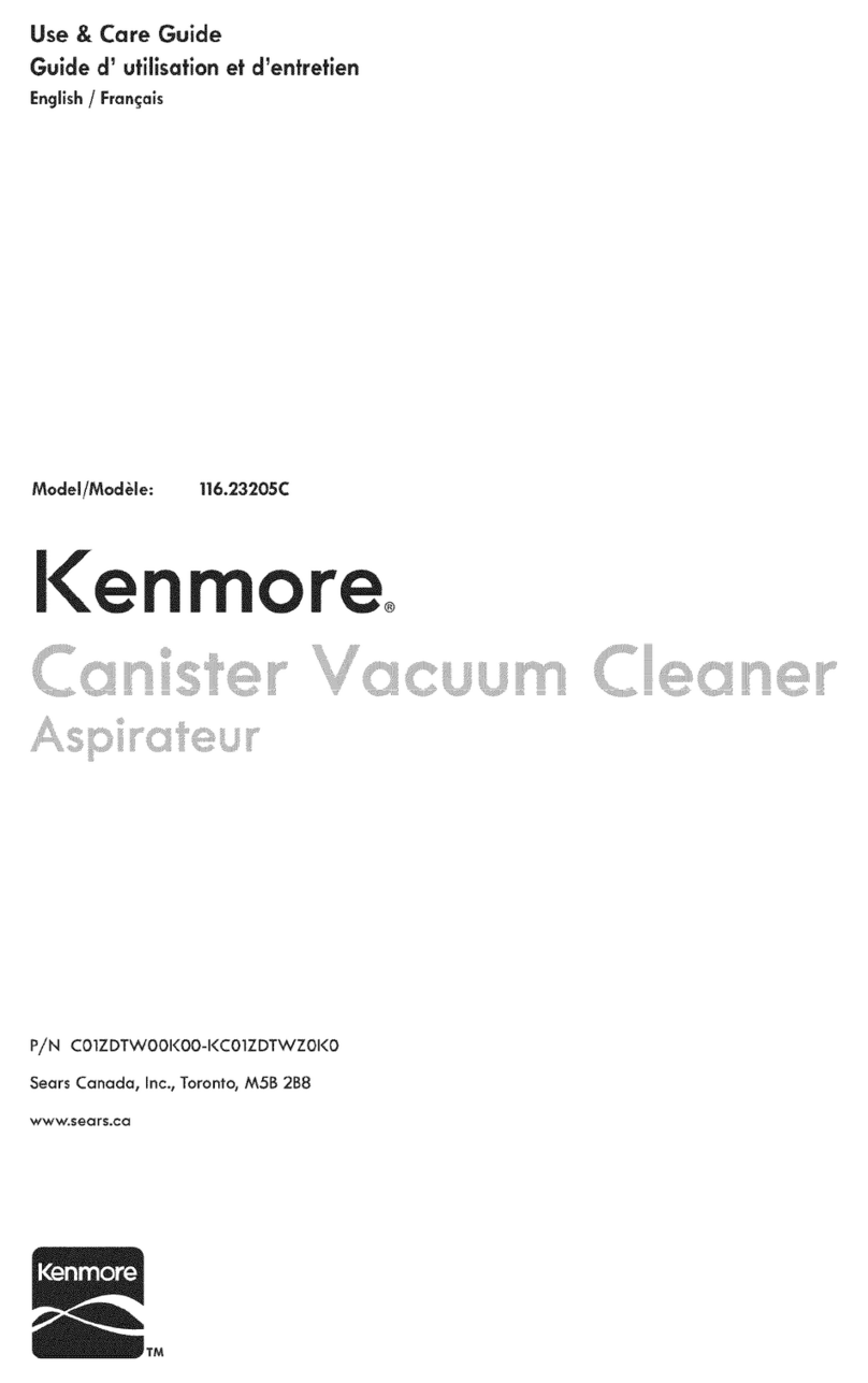 Kenmore 116.23205C User manual