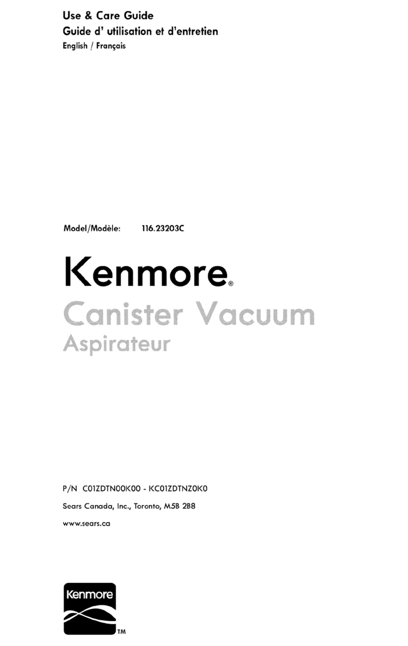 Kenmore 116.23203C Use & care guide