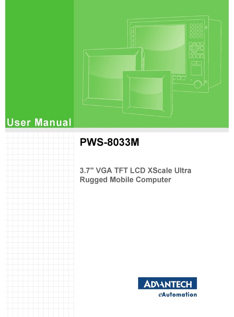 Advantech PWS-8033M User manual