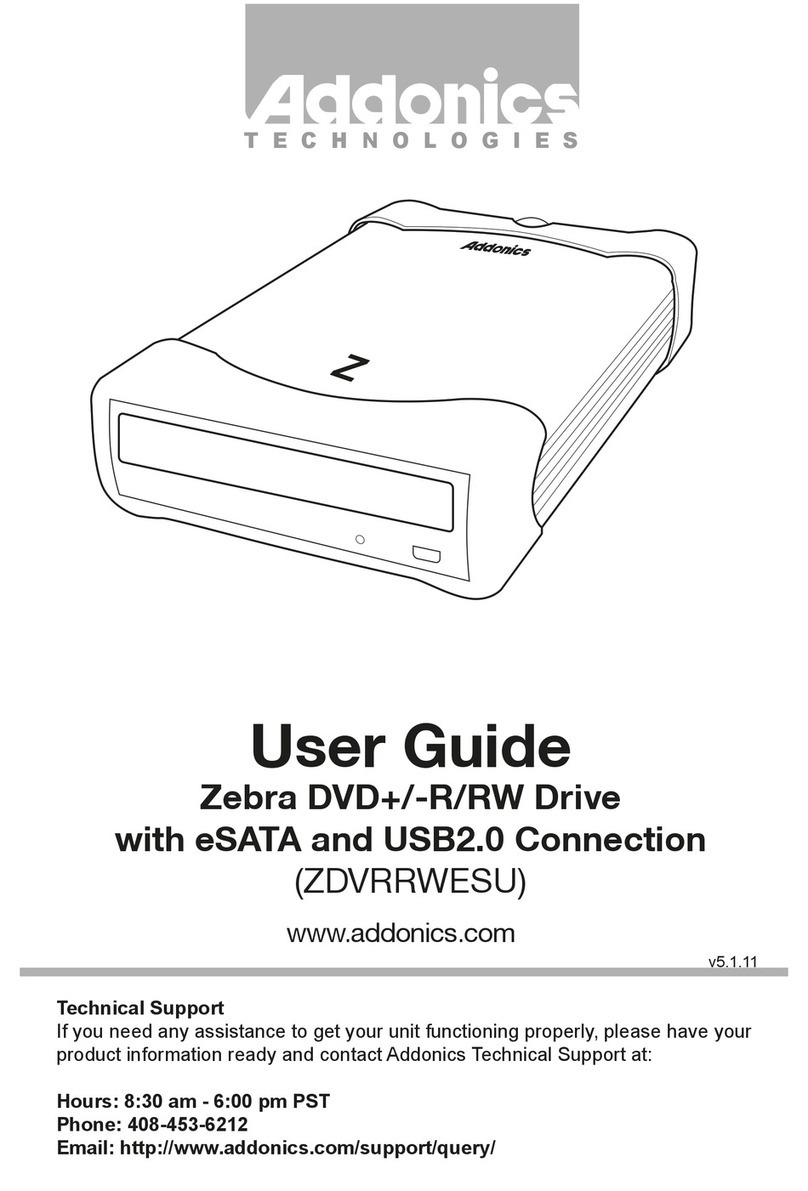Addonics Technologies ZDVRRWESU user guide