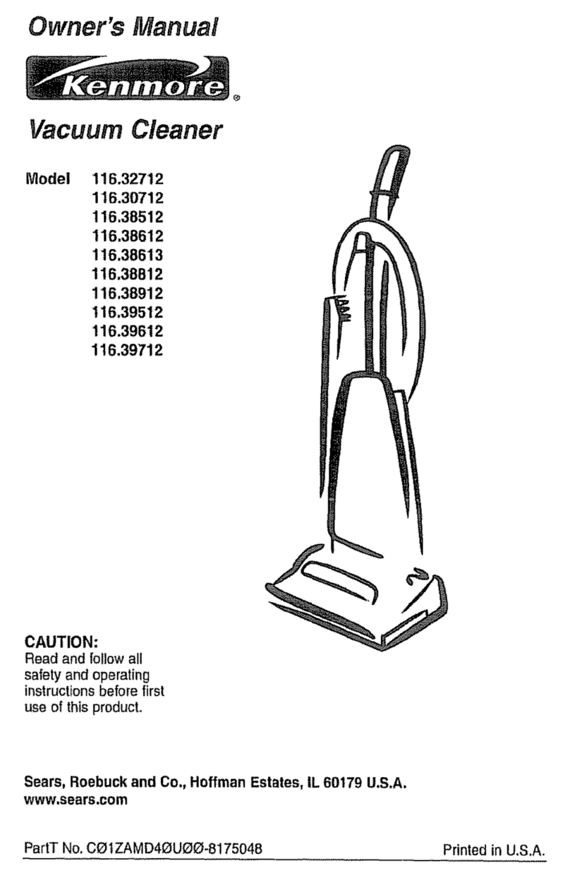 Kenmore 116.32712 User manual