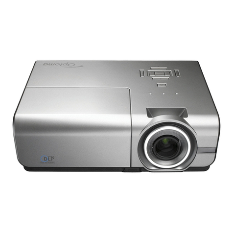 Optoma X600 User manual