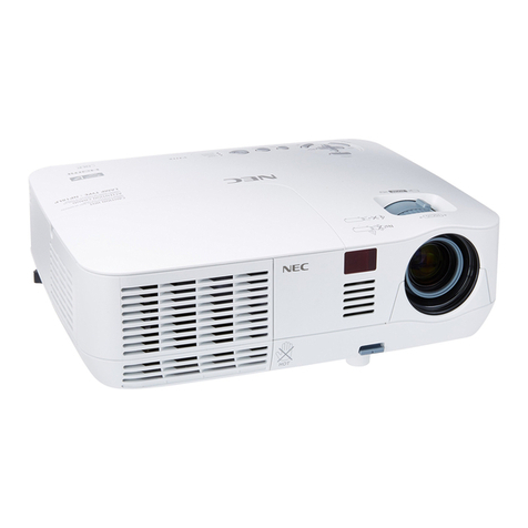 NEC NP-V311W User manual