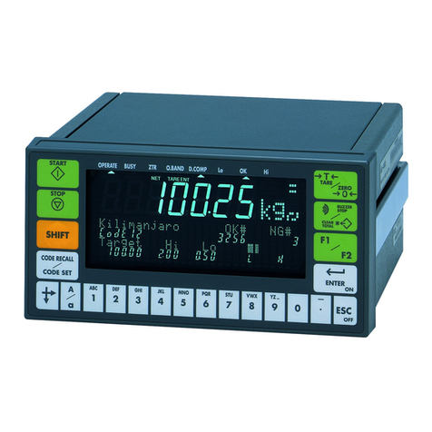 AND Check Weighing Indicator AD-4404 User manual