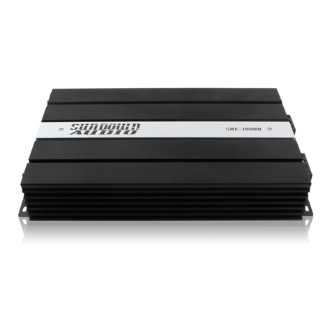 Sundown Audio SAE-1000D owner's manual