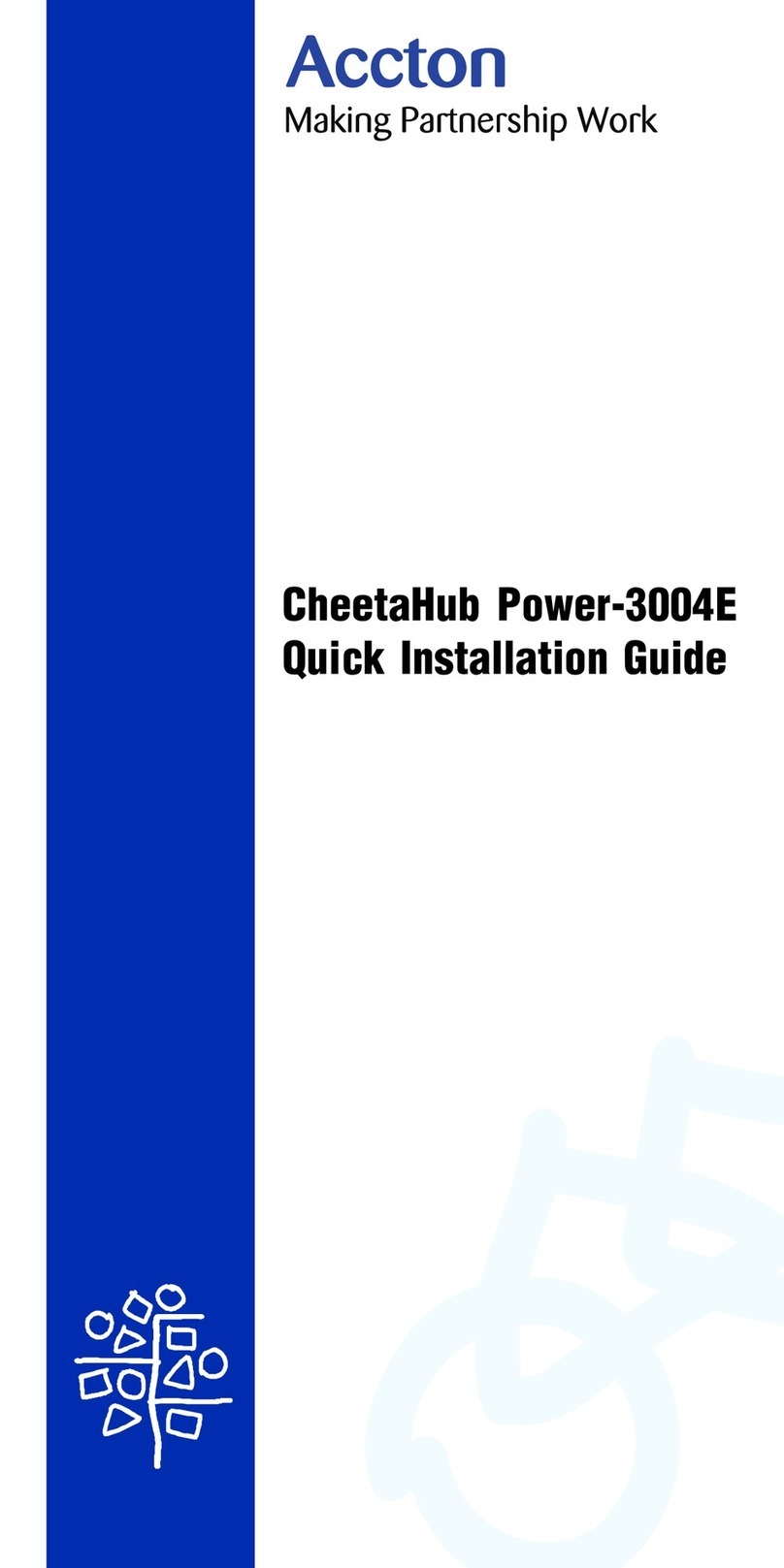 Accton Technology CheetaHub Power-3004E User manual Accton Technology CheetaHub Power-3004E User manual