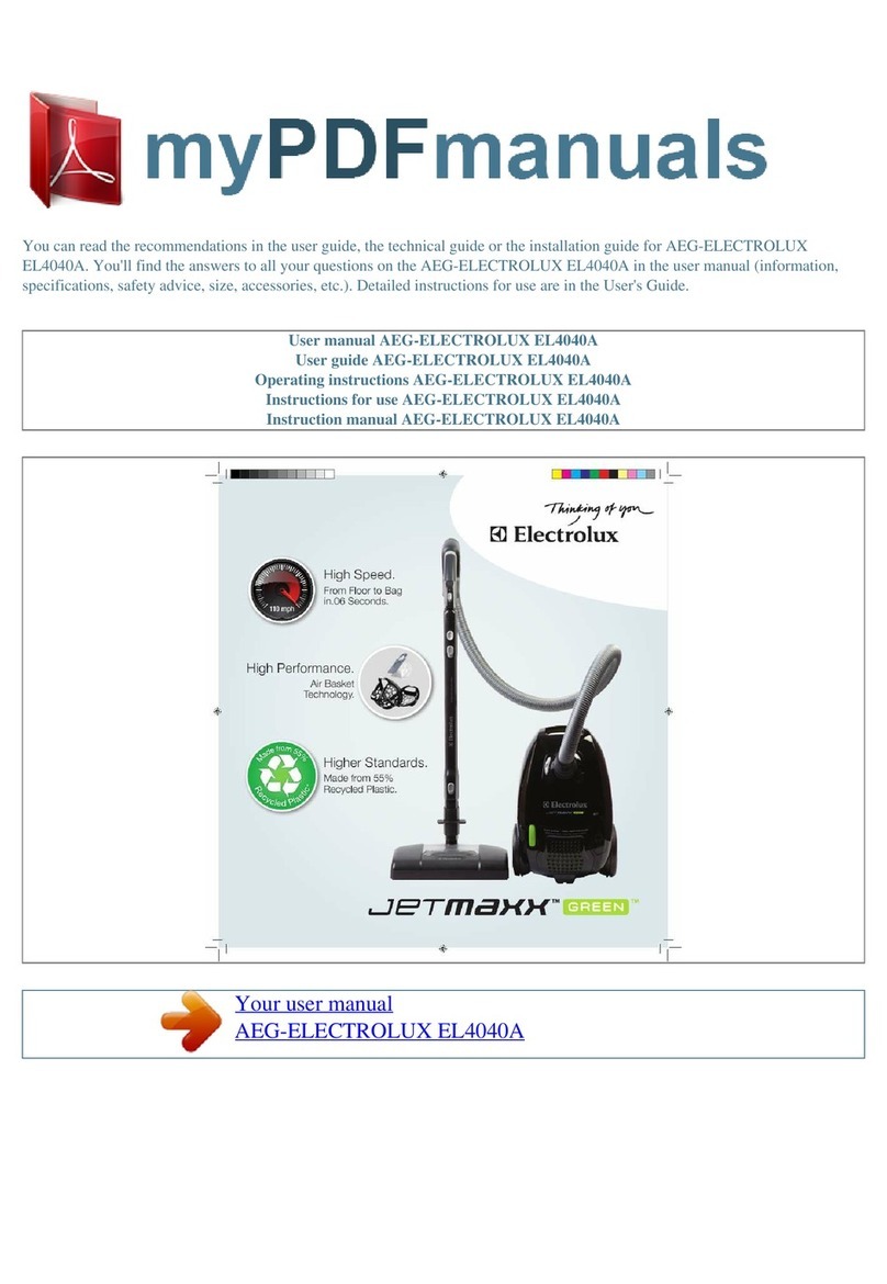 AEG EL4040A User manual