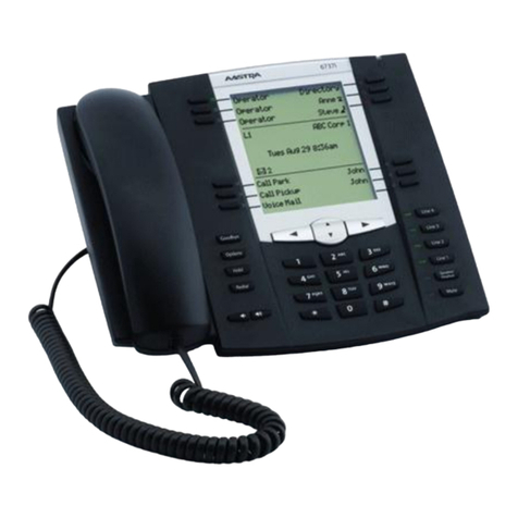 Aastra 6737i User manual