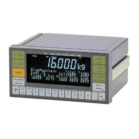 AND Multi Function Weighing Indicator AD-4402 User manual