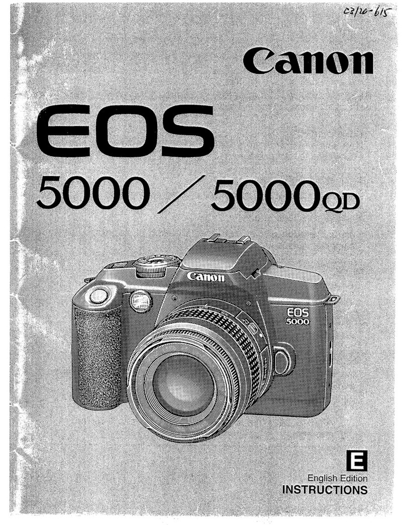 Canon EOS 5000 QD instructions