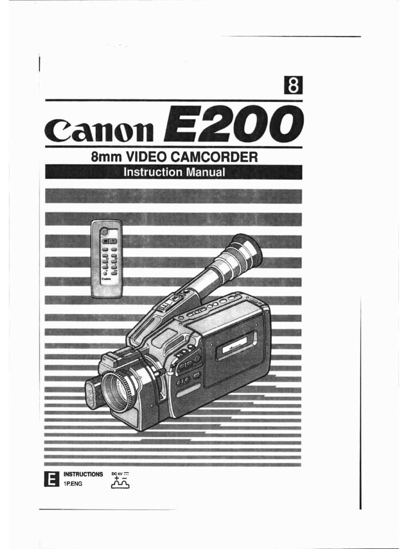 Canon E200 Series User manual