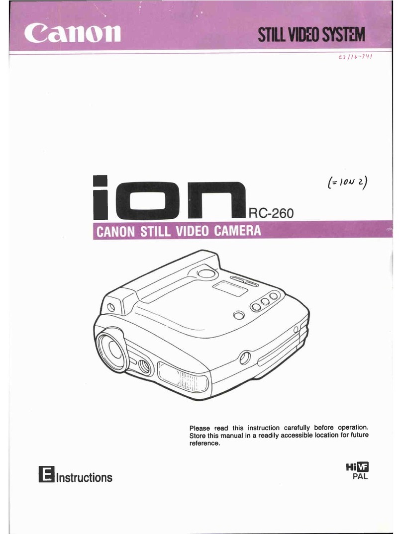 Canon RC 260 User manual