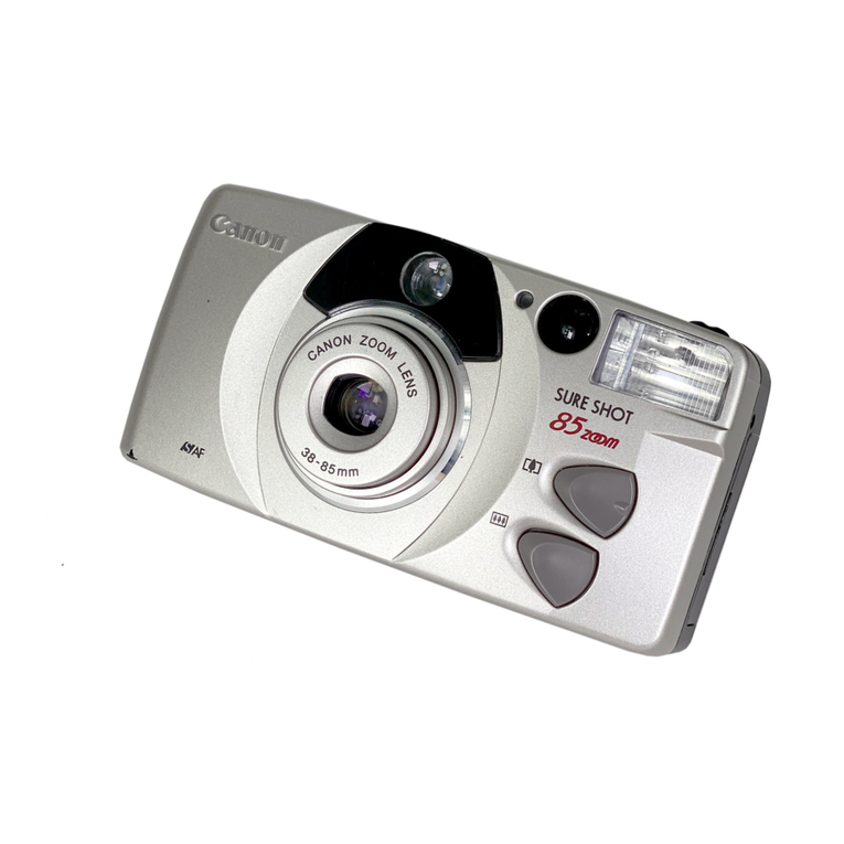 Canon Sure shot 85 zoom instructions