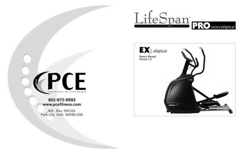 Life Span EX3 owner's manual